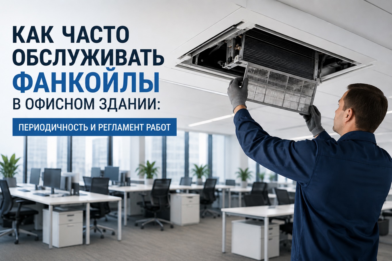 Как часто нужно проводить обслуживание фанкойлов в офисном здании и что входит в регламент работ Как часто нужно проводить обслуживание фанкойлов в офисном здании и что входит в регламент работ