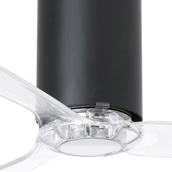 Faro Tube Fan Shiny Black (32035)