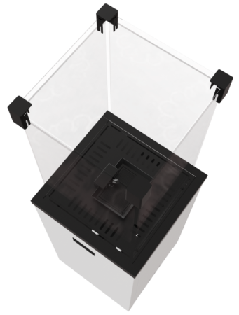 Kratki PATIO/LIGHT белая сталь