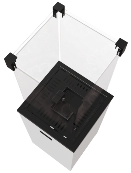 Kratki PATIO/LIGHT белая сталь