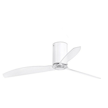 Faro Mini Tube Fan Shiny White (32038)