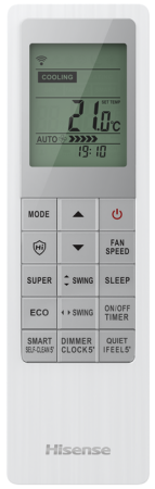 Hisense Silver Crystal Super AS-10UW4RVETG00(R) SILVER