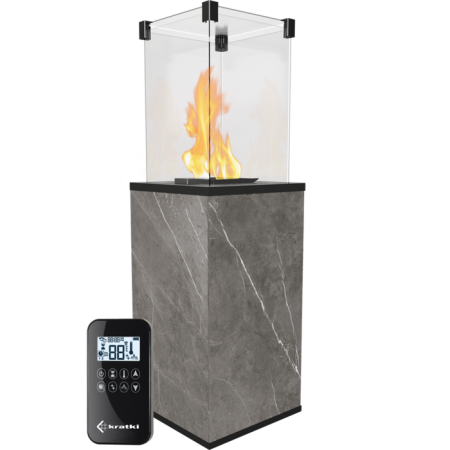 Kratki PATIO/MINI/G31/37MBAR/Q/N/P/G - NATURALI PIETRA GREY с пультом ДУ