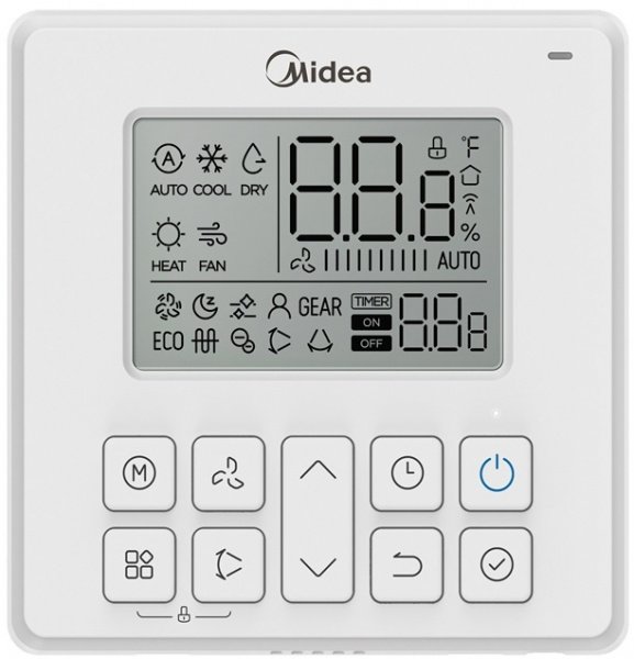 Midea MTI-24HW1N1P-Q(A)/MOX431U-24HN1-Q/-40