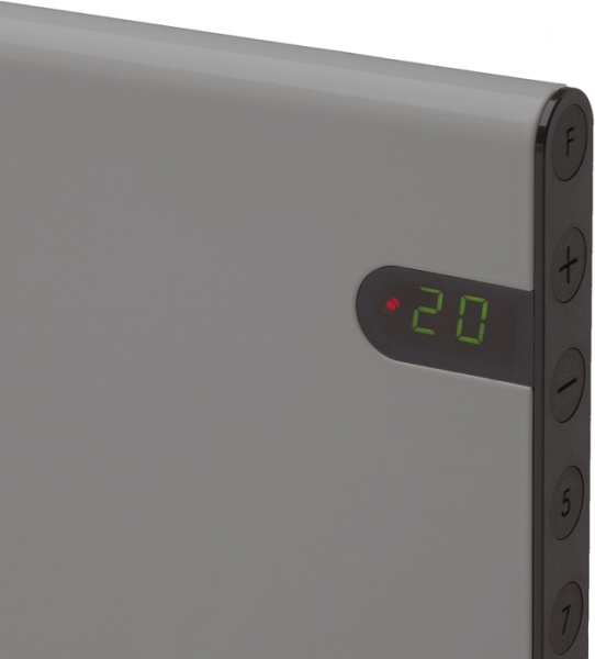 Glamox H30 370мм/1200Вт/IP20 серебристый Glamox H30 370мм/1200Вт/IP20 серебристый