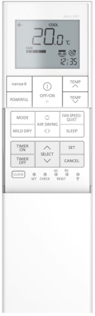 Panasonic Nordic white CS-HZ35ZKE/CU-HZ35ZKE