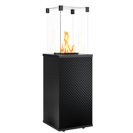 Kratki PATIO/M/G31/37MBAR/CZ/P стекло, черное тиснение с ручным управлением