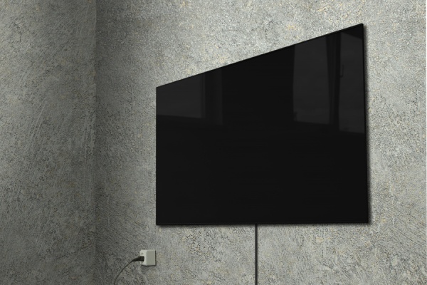 Теплофон Glassar 0,6 кВт (ЭРГН-0,6) черный