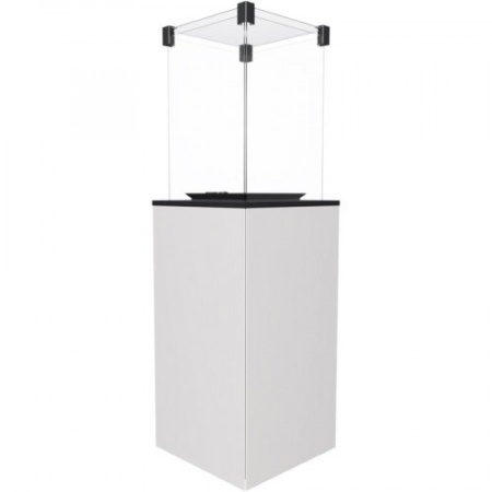 Kratki PATIO/M/G31/37MBAR/B - белое стекло, с ручным управлением