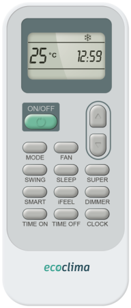 Ecoclima Elegant Line ECW/I-HE07/AA-4R2 / EC/I-HE07/A-4R2