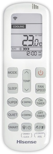 Hisense Champagne Crystal Super AS-13UW4RVETG01(C) WI-FI