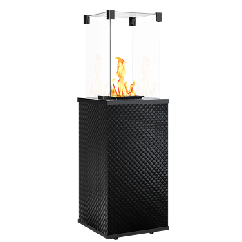 Kratki PATIO/MINI/M/G31/37MBAR/CZ/P стекло, черное тиснение с ручным управлением