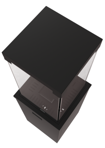 Kratki PATIO/LIGHT черная сталь