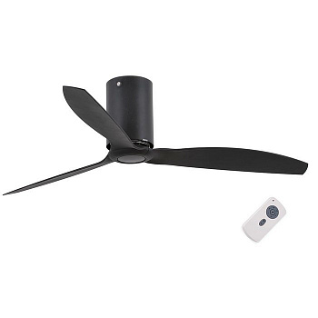 Faro Mini Tube Fan Plain Black (32043)