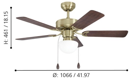 EGLO CADIZ, белый (35075)