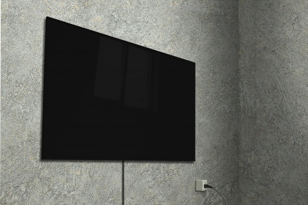 Теплофон Glassar 0,8 кВт (ЭРГН-0,8) черный