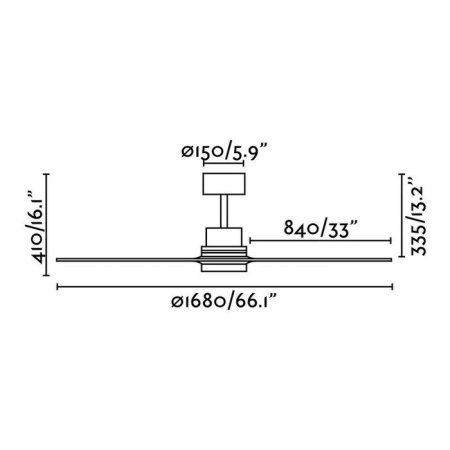 Faro Lantau-G Pine (33505DC)