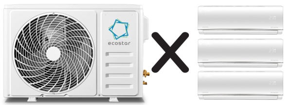 ECOSTAR Ray Multi Free Match  KVS-3FM24ST