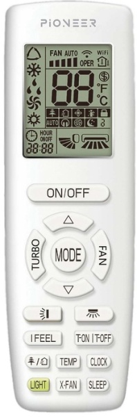 Pioneer Artis KFRI20LW/KORI20LW