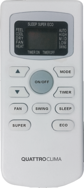 QUATTROCLIMA Vento QV-VN07WA/QN-VN07WA QUATTROCLIMA Vento QV-VN07WA/QN-VN07WA