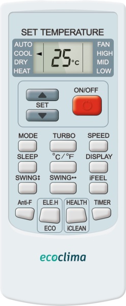 Ecoclima Frost Line ECW-AX07/FB-4R1 / EC-AX07/F-4R1 Ecoclima Frost Line ECW-AX07/FB-4R1 / EC-AX07/F-4R1
