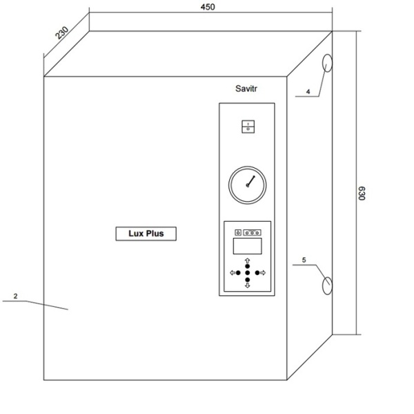 SAVITR Lux 6 Plus (220/380В, 6кВт)