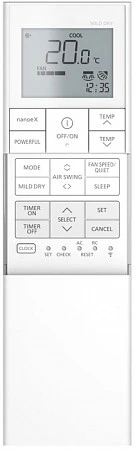 Panasonic Nordic white CS-HZ25ZKE/CU-HZ25ZKE
