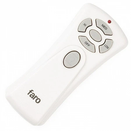 Faro Mini Tube Fan Shiny White (32038)
