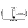 Faro Tube Fan Matt White (32034)