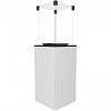 Kratki PATIO/M/G31/37MBAR/B - белое стекло, с ручным управлением