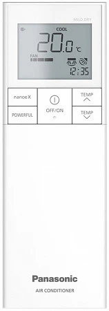 Panasonic Design silver CS-XZ20ZKEW/CU-Z20ZKE
