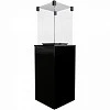 Kratki PATIO/M/G31/37MBAR/CZ - черное стекло, с ручным управлением