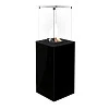 Kratki PATIO MINI/M/G31/37MBAR/CZ - черное стекло, с ручным управлением