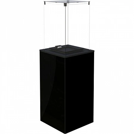 Kratki PATIO MINI/M/G31/37MBAR/CZ - черное стекло, с ручным управлением