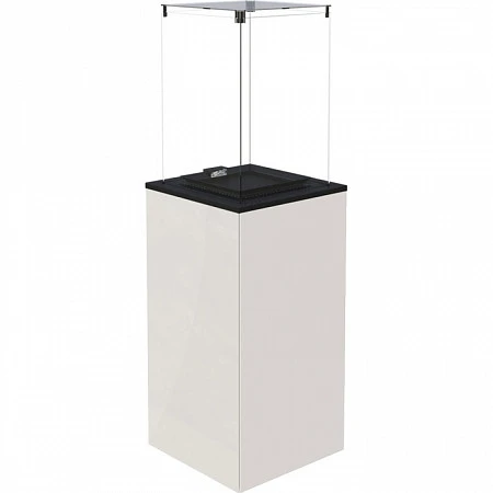Kratki PATIO MINI/M/G31/37MBAR/B - белое стекло, с ручным управлением