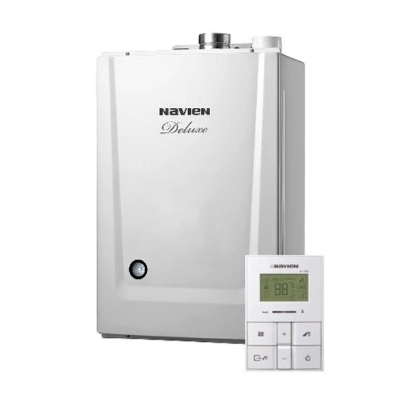 Navien Deluxe - 16A White - настенный газовый котел в Москве, цена: купить систе
