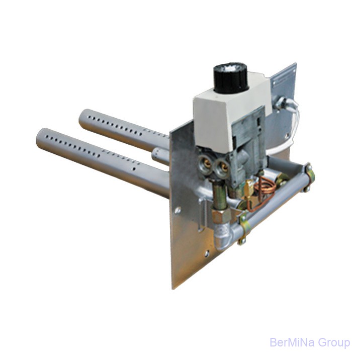 Газовая горелка для печи с автоматикой. Газовая форсунка УГОП-16 С автоматикой. Печная горелка УГОП 16. Горелка газовая УГОП-П-16 С автоматикой Евросит. Газовая горелка ГГУ УГОП-16п.